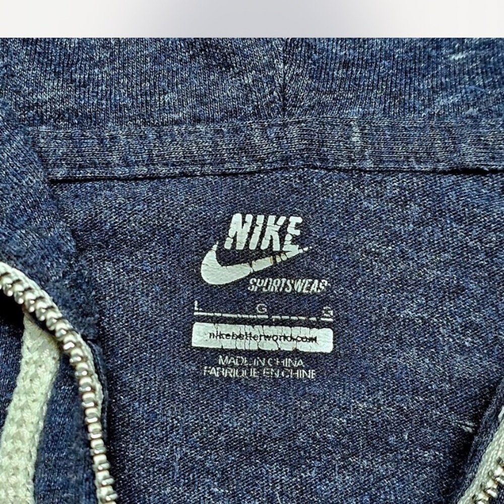 Women’s Nike Gym Vintage Full-Zip Hoodie, Size L - Picture 3 of 4
